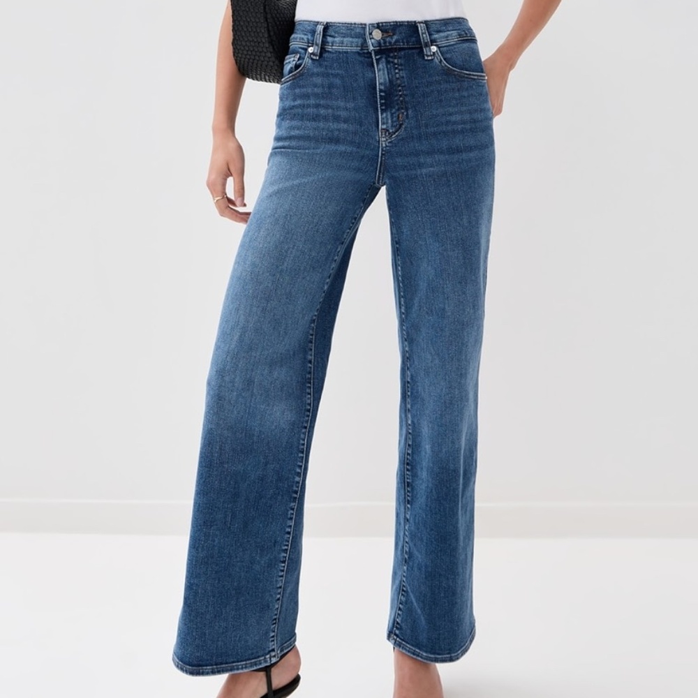 FRAME Le Slim Palazzo Jeans
